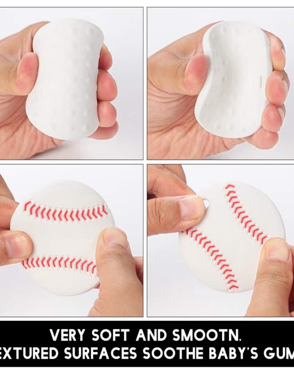 Baseball Teether ✨NWT✨ - Picture 5 of 7